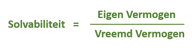financien financiele ratio's solvabiliteit2 formule